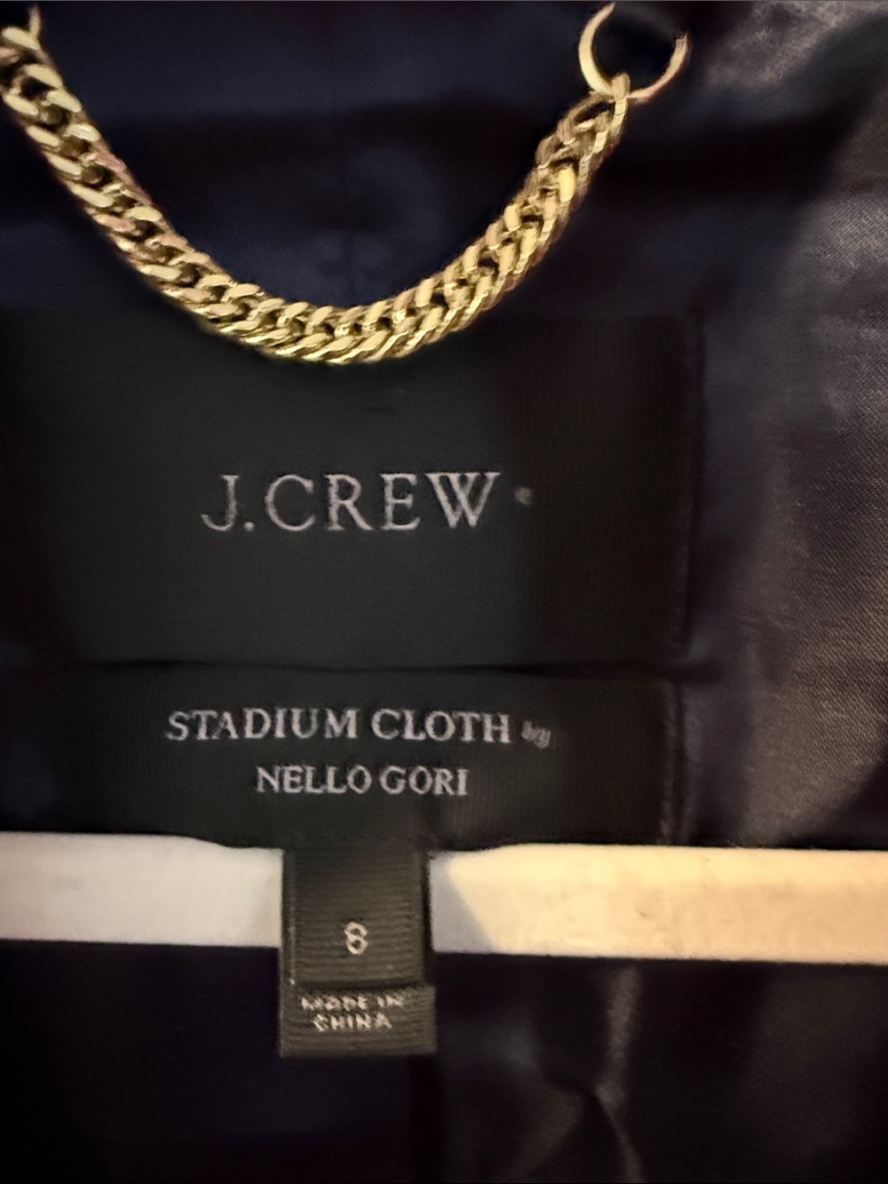 J. Crew Women's Vibrant Magenta Wool Pea Coat - Picture 2 of 6
